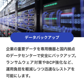 データバックアップ